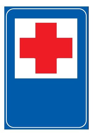 Cartello 40x60 cm Lamiera Scatolata Classe 1 PRONTO SOCCORSO