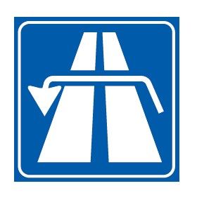 Cartello 60x60 cm Lamiera Scatolata Classe 2 INVERSIONE DI MARCIA