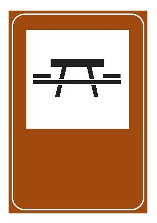 Cartello 60x90 cm Lamiera Scatolata Classe 1 AREA PIC NIC