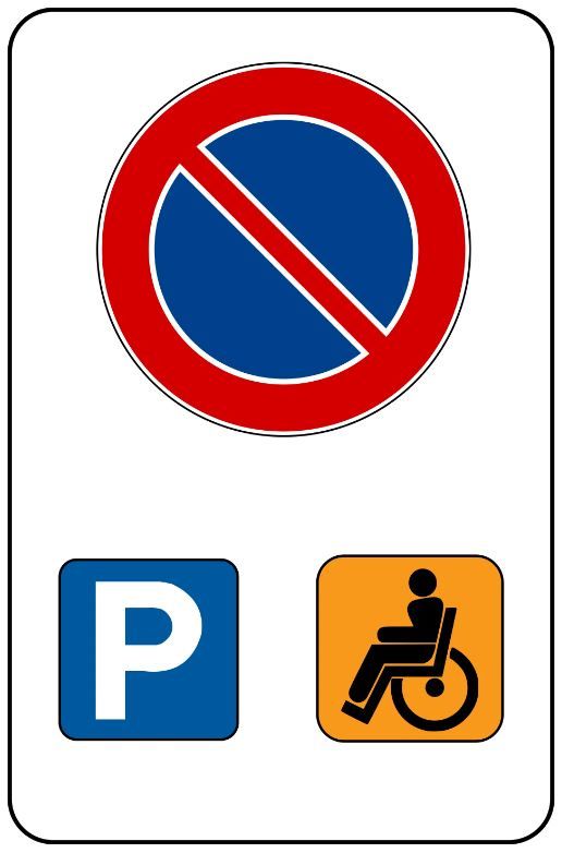 Cartello alluminio 