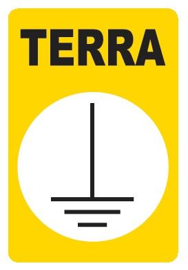Cartello in All. 200x300 mm TERRA