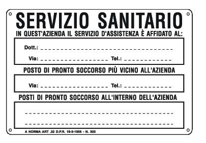  Cartelli   INDICAZIONE