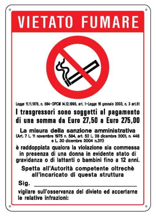  Cartelli   DIVIETO