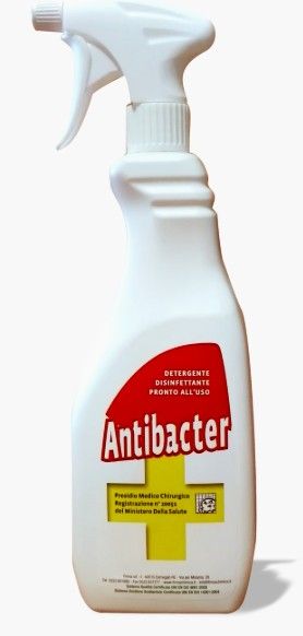 Flacone disinfettante antibatterico spray ANTIBACTER HACCP 750 ml
