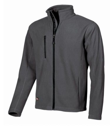 Giacca in pile U POWER - WARM grey meteorite