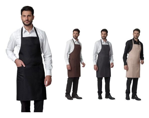 Grembiule c/pettorina unisex ELWOOD