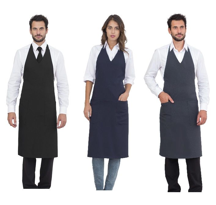 Grembiule c/pettorina unisex LYNN