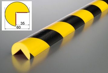 Paracolpi - Profilo flessibile di sicurezza A+ (1m)