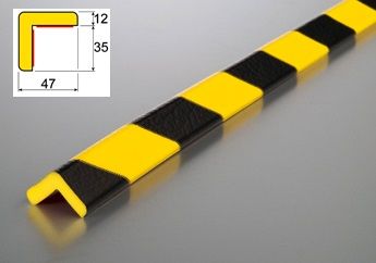 Paracolpi - Profilo flessibile di sicurezza H (5m)