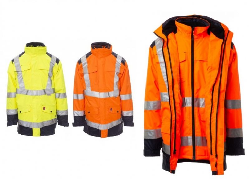 Parka alta visibilità HISAFE