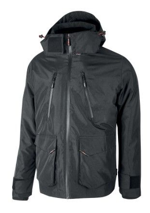 Parka antipioggia U POWER - FOREX grey meteorite