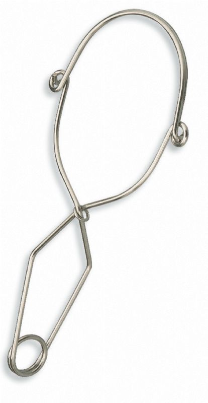 Pinza di ancoraggio in acciaio