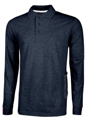 Polo m/l U POWER - LIVE deep blue