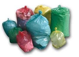 Sacchi 70x110 cart. 300 pz. (15 rotoli da 20 pz.)