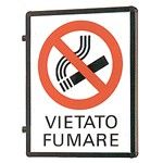SIGNUM bifacciale con cartelli mis. 400x500