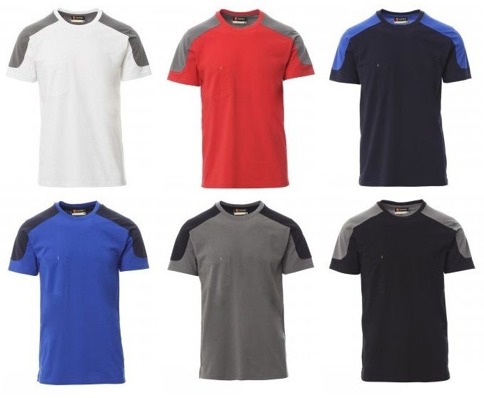T-shirt - Maglietta bicolore c/taschino CORPORATE