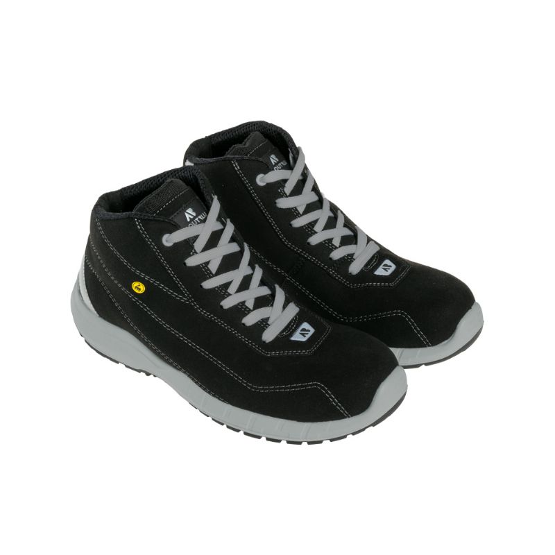 Calzatura EVO VEG BLACK MID S3L FO SR ESD microfibra