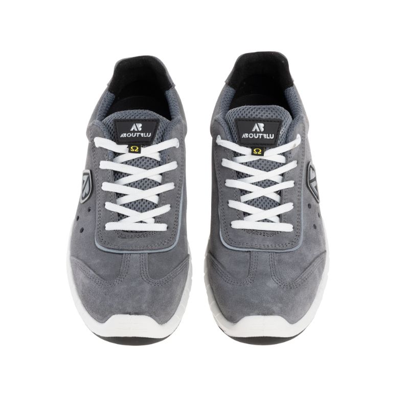 Calzatura HERTZ ESR GREY LOW SB FO E P SRC suola dielettrica 500V (C.S.A. Z195 p 4.4 - 18.000 V)
